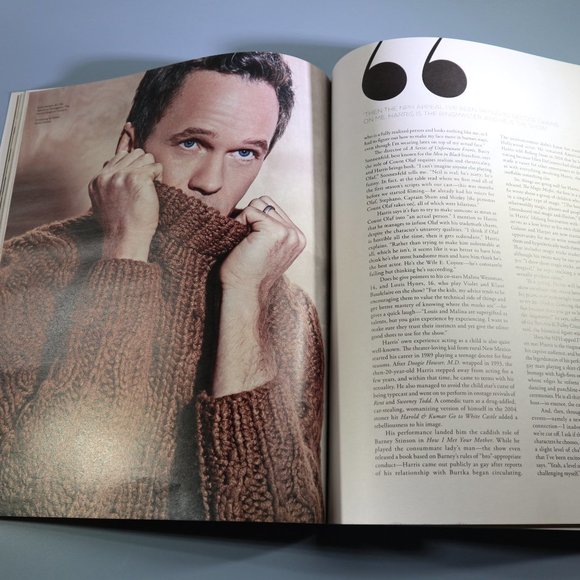 VEGAS Magazine Neil Patrick Harris Winter 2017 Las Vegas Model - Picture 5 of 14